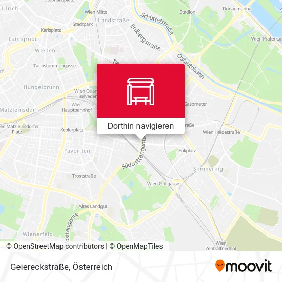 Geiereckstraße Karte