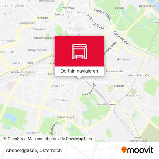 Absberggasse Karte