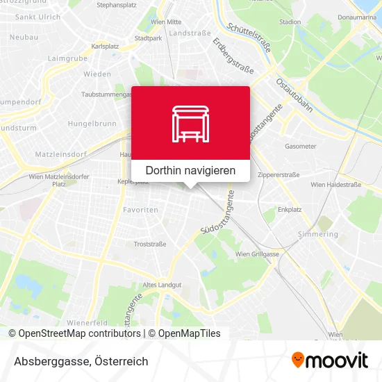 Absberggasse Karte