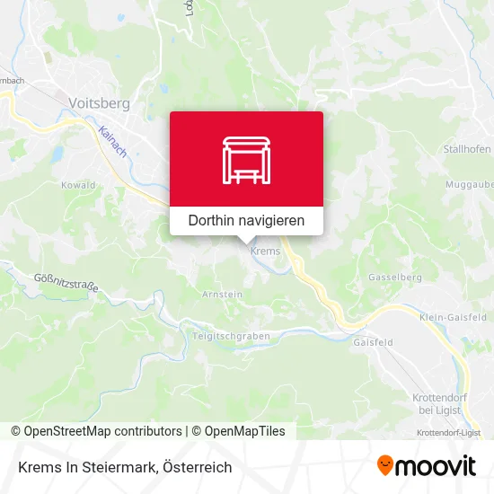 Krems In Steiermark Karte