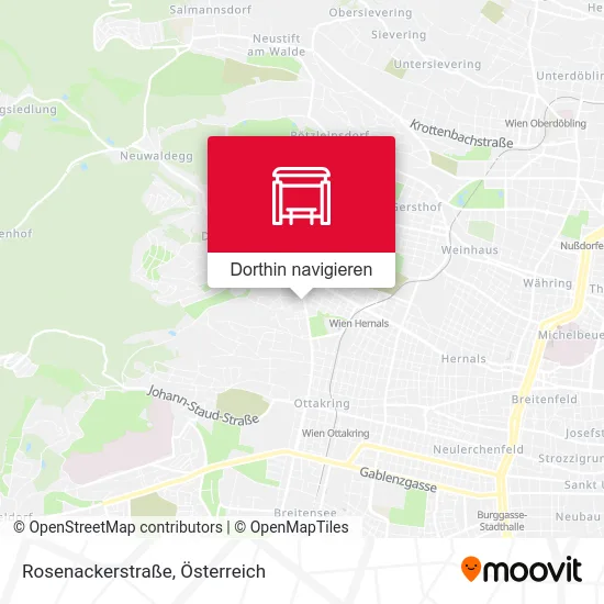 Rosenackerstraße Karte