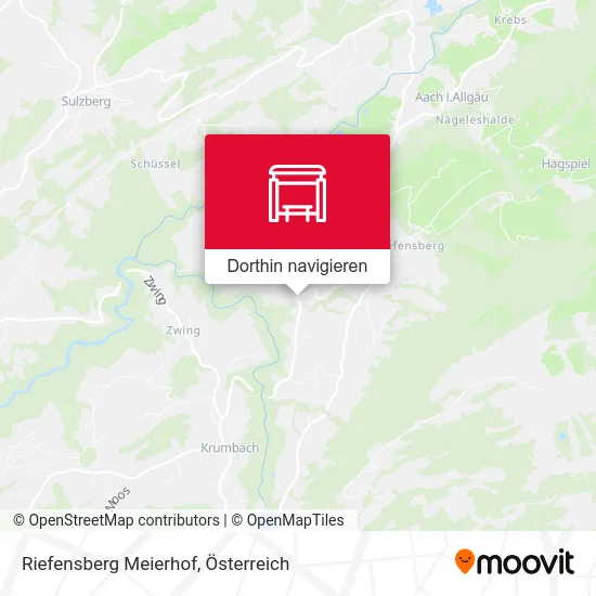 Riefensberg Meierhof Karte