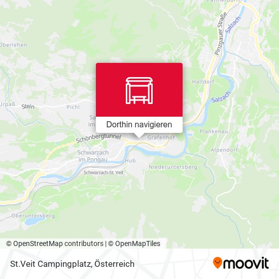 St.Veit Campingplatz Karte