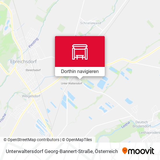 Unterwaltersdorf Georg-Bannert-Straße Karte