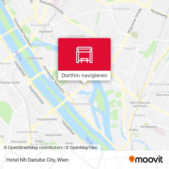 Hotel Nh Danube City Karte