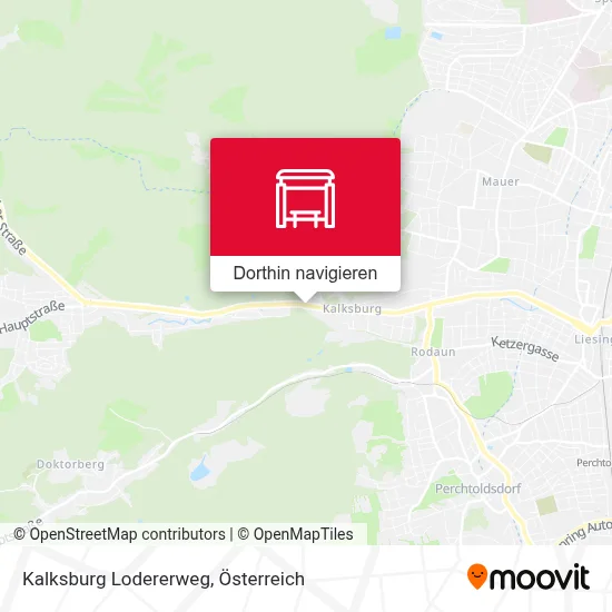 Kalksburg Lodererweg Karte