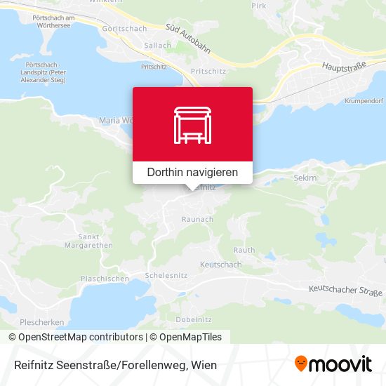 Reifnitz Seenstraße / Forellenweg Karte