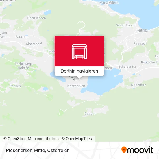 Plescherken Mitte Karte