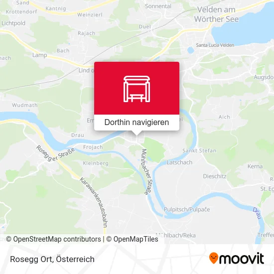 Rosegg Ort Karte