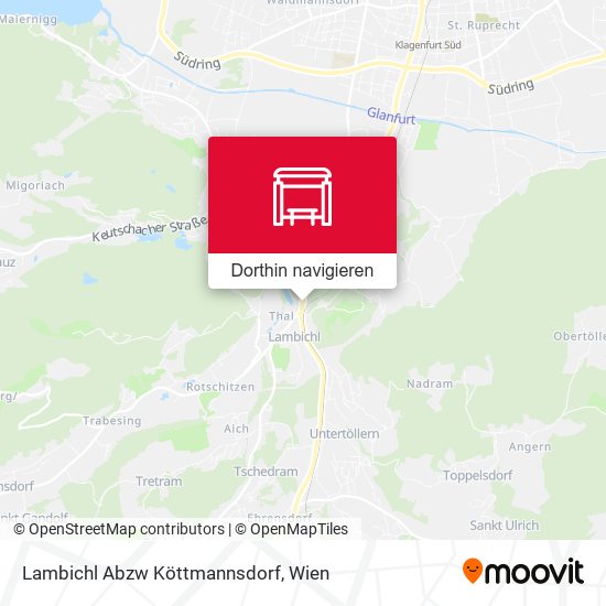 Lambichl Abzw Köttmannsdorf Karte