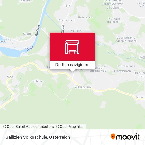 Gallizien Volksschule Karte