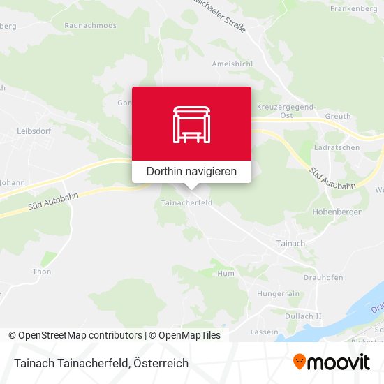 Tainach Tainacherfeld Karte