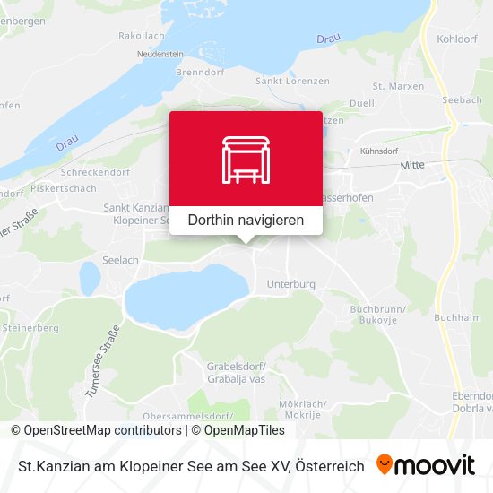 St.Kanzian am Klopeiner See am See XV Karte