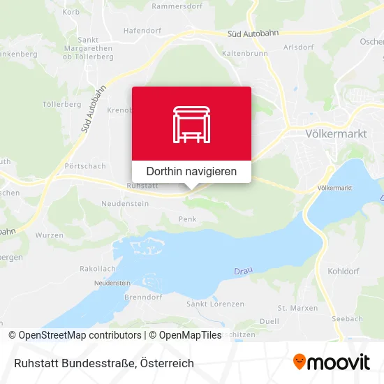 Ruhstatt Bundesstraße Karte