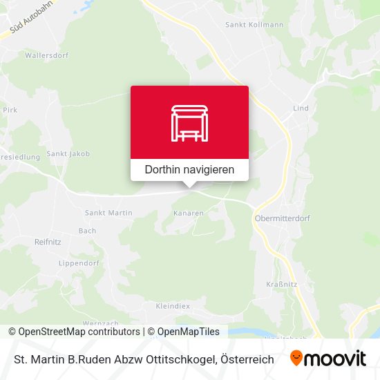 St. Martin B.Ruden Abzw Ottitschkogel Karte