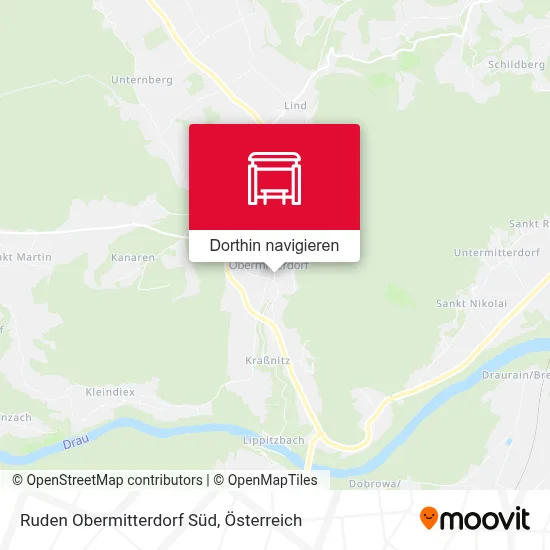 Ruden Obermitterdorf Süd Karte