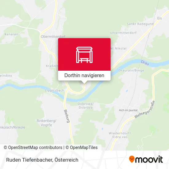 Ruden Tiefenbacher Karte