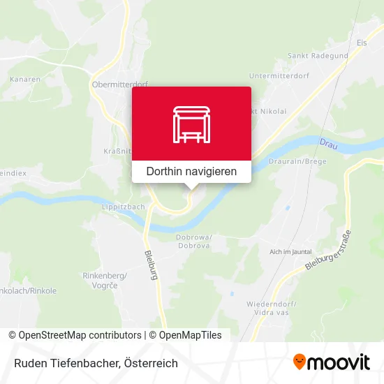 Ruden Tiefenbacher Karte