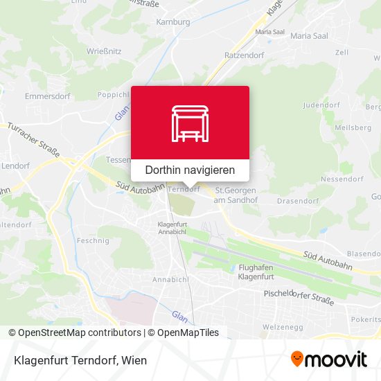 Klagenfurt Terndorf Karte