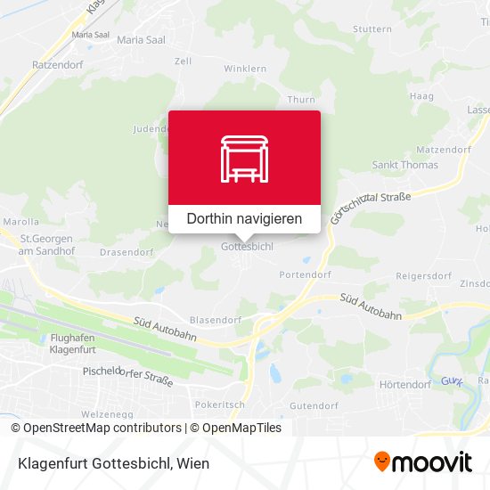 Klagenfurt Gottesbichl Karte