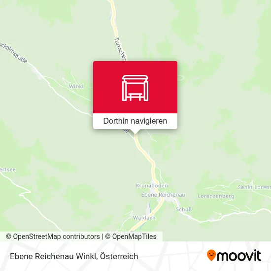Ebene Reichenau Winkl Karte