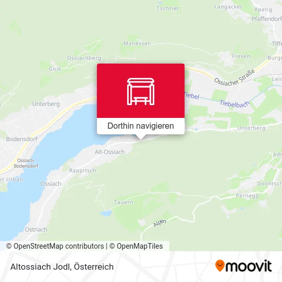 Altossiach Jodl Karte