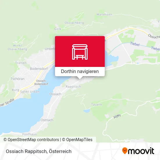 Ossiach Rappitsch Karte