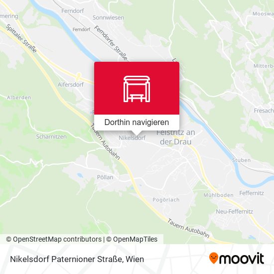 Nikelsdorf Paternioner Straße Karte