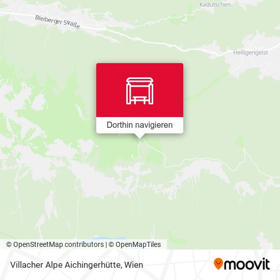 Villacher Alpe Aichingerhütte Karte