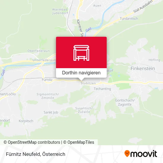 Fürnitz Neufeld Karte