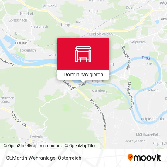 St.Martin Wehranlage Karte