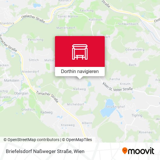 Briefelsdorf Naßweger Straße Karte