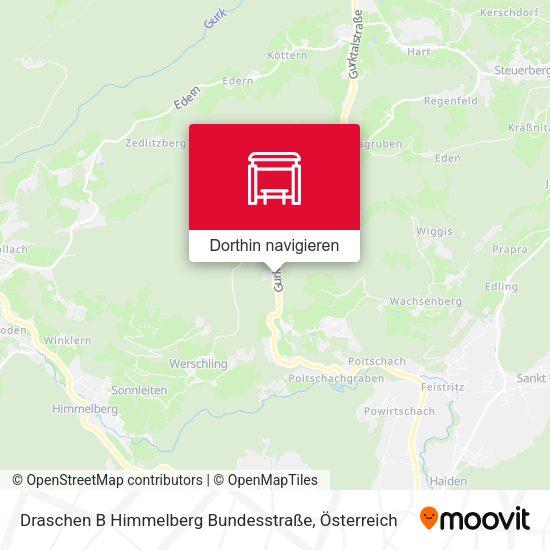 Draschen B Himmelberg Bundesstraße Karte