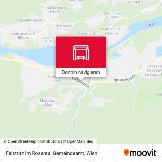 Feistritz Im Rosental Gemeindeamt Karte