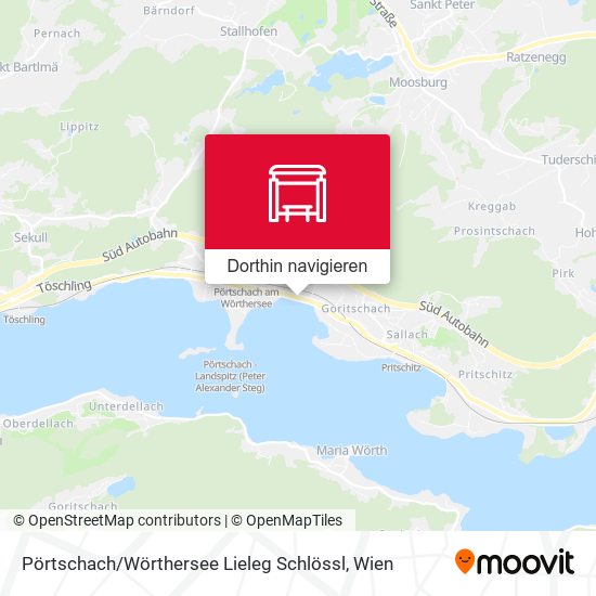Pörtschach / Wörthersee Lieleg Schlössl Karte