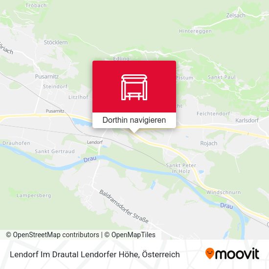 Lendorf Im Drautal Lendorfer Höhe Karte