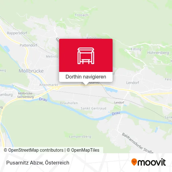 Pusarnitz Abzw Karte