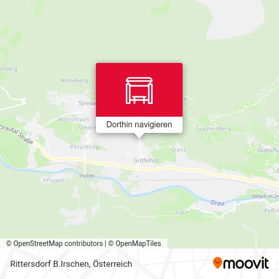 Rittersdorf B.Irschen Karte