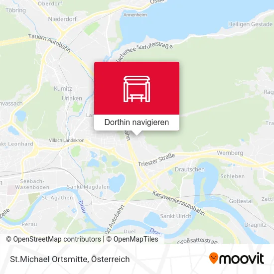 St.Michael Ortsmitte Karte