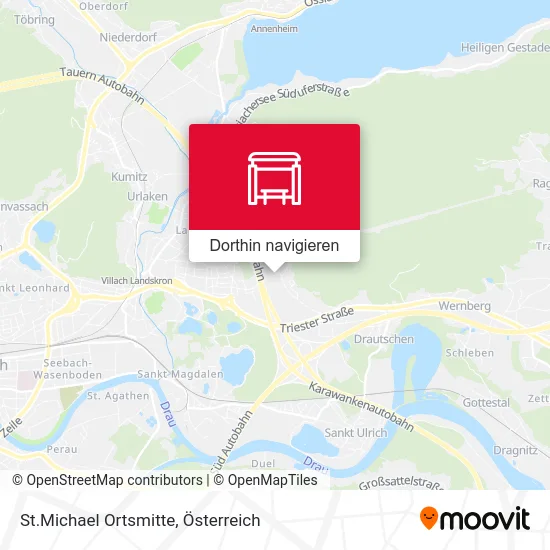 St.Michael Ortsmitte Karte