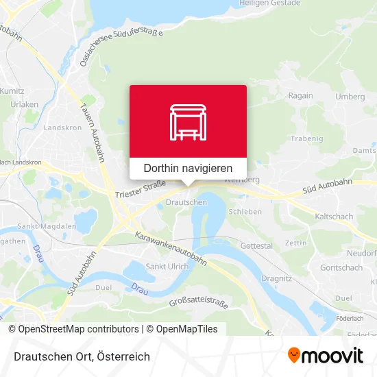 Drautschen Ort Karte