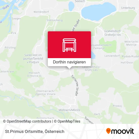 St.Primus Ortsmitte Karte