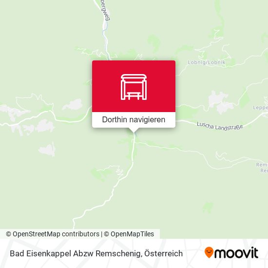 Bad Eisenkappel Abzw Remschenig Karte