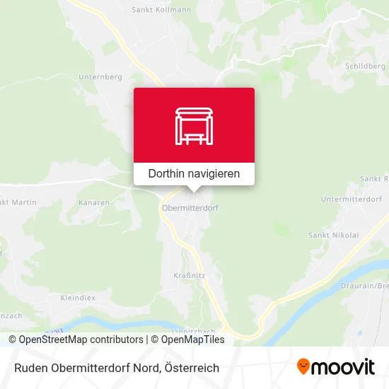 Ruden Obermitterdorf Nord Karte
