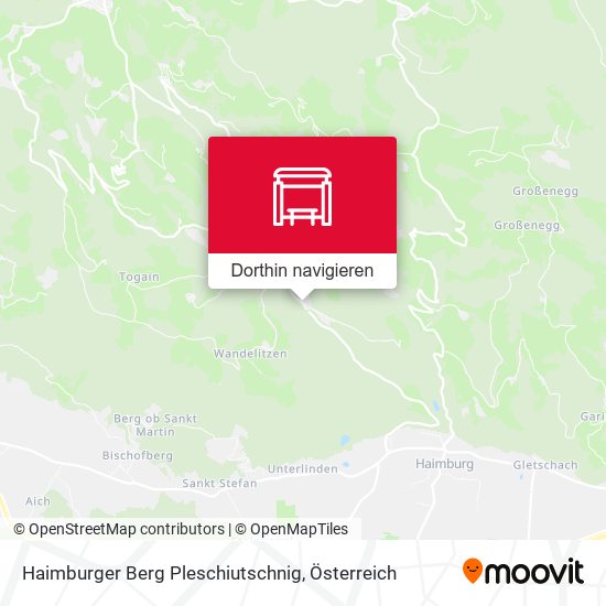 Haimburger Berg Pleschiutschnig Karte