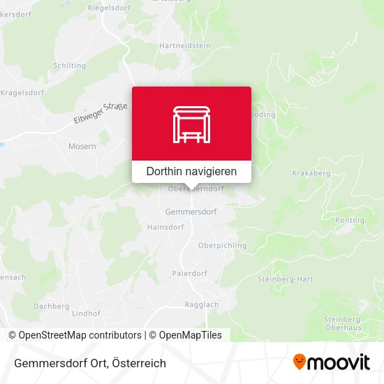 Gemmersdorf Ort Karte