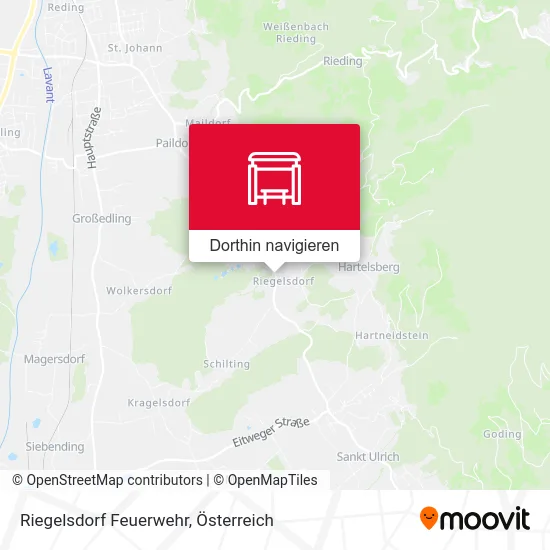 Riegelsdorf Feuerwehr Karte