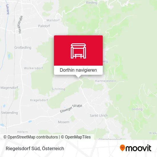 Riegelsdorf Süd Karte