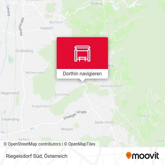 Riegelsdorf Süd Karte