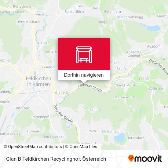 Glan B Feldkirchen Recyclinghof Karte